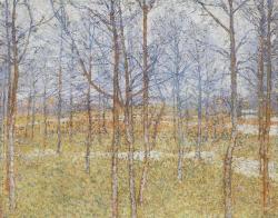 impressionism-art-blog: Spring landscape,