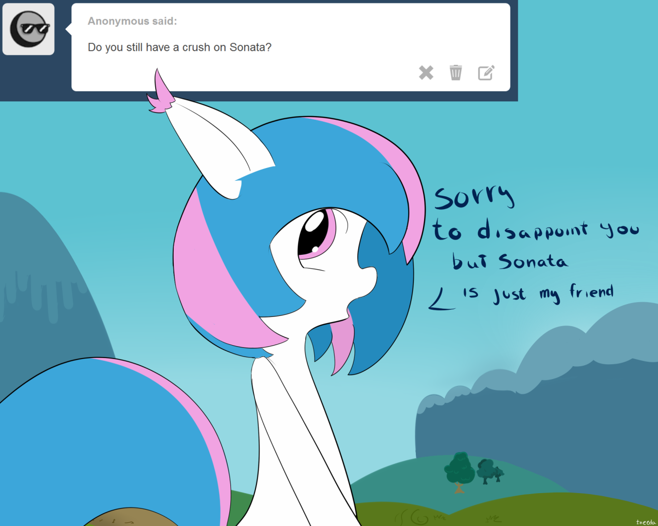 ineedanaccount:  I may or may not be over it (=ω=)” &lt;3 I wasn’t expecting