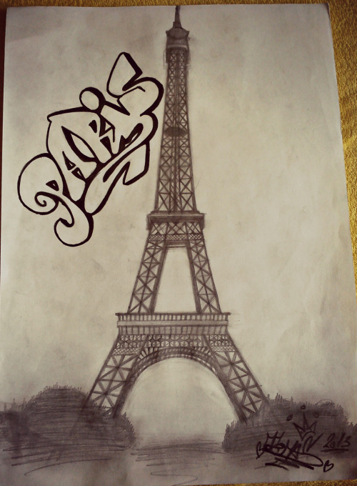 My Eiffel tower http://drawing-ismy-life.tumblr.com/