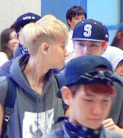 rosevic87:  Taohun left Incheon together, now they’ve returned together. still