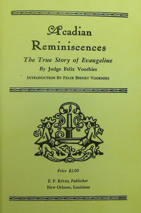 Henry Wadsworth Longfellow wrote an epic poem about Evangeline on her journey to find her lost love,