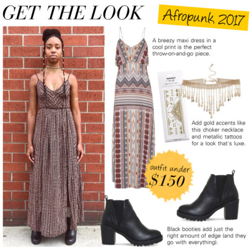 Get the Look: Afropunk Outfit Under $150 by polyvore-editorial featuring faux leather chelsea boots 