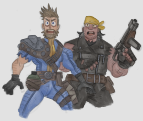 More assorted Fallout sketches