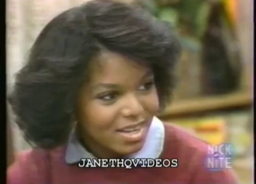 Janet Jackson as Charlene on Diff'rent Strokes, &lsquo;80s.