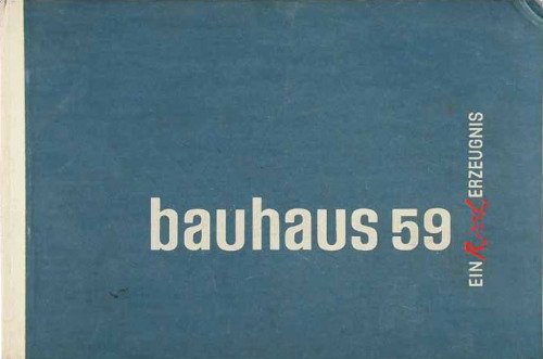 Rasch, bauhaus 59 wallpaper, 1959. Gebr. Rasch, Bramsche, Germany. Source
