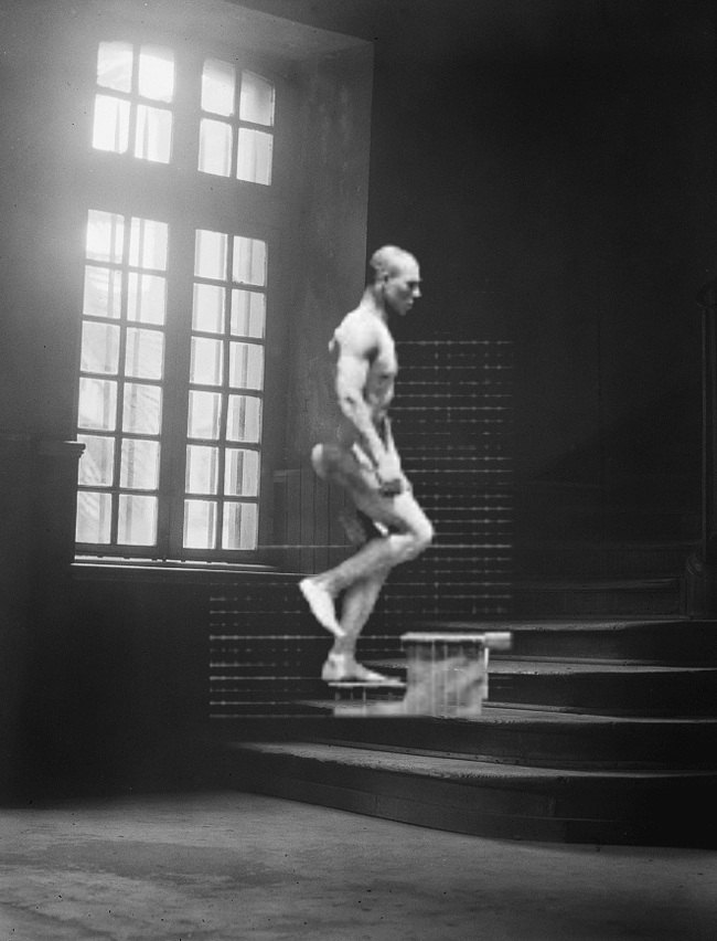 billdomonkos:  GIF: Bill Domonkos, 2014 (Photo: Arnold Genthe, c1923) (Man Ascending