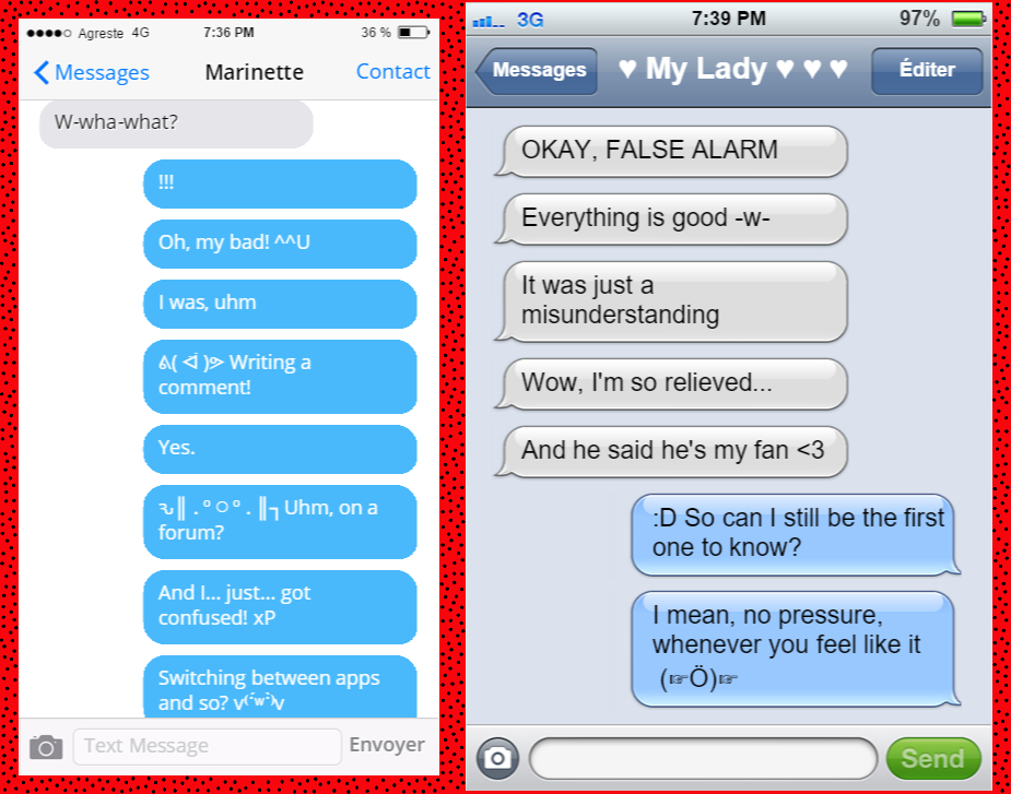 miraculous-texts:  (ò.ó  YEAH, LB, who is he? XD@harleycherryquinn, you’re so