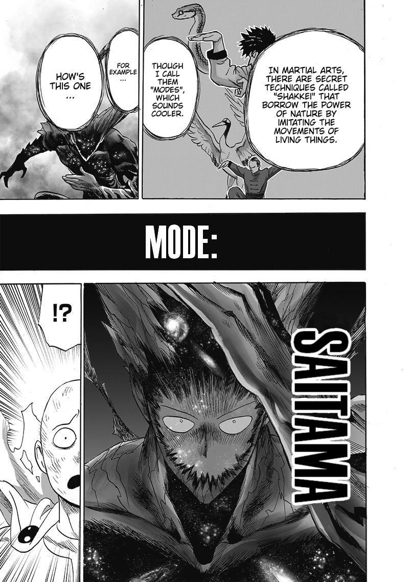 VOID GAROU looks more creepy than cosmic GAROU : r/OnePunchMan