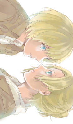 eremingle:  reiner—braun:  無題 by ゆき   Didn&rsquo;t even ship them till I saw this.