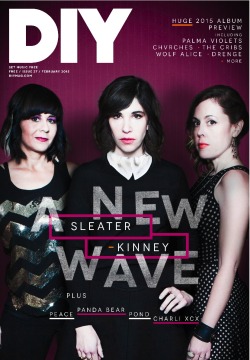 salesonfilm-deactivated20180514:  Sleater-Kinney in DIY Magazine, February 2015 