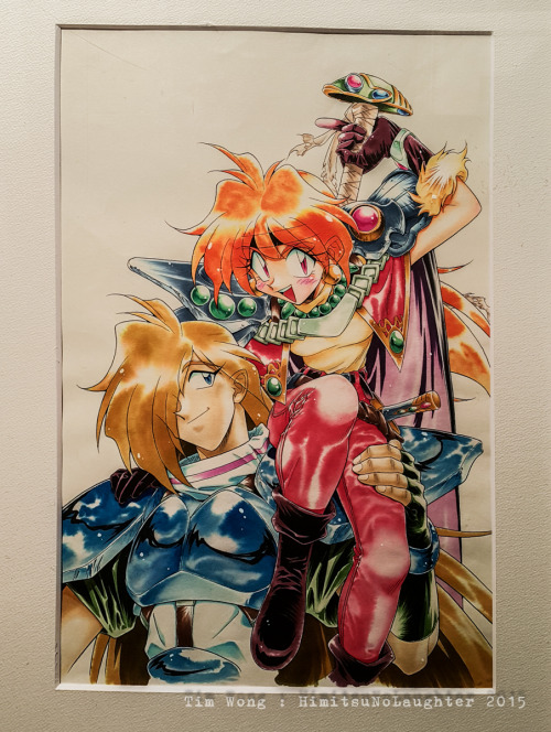 himitsunolaughter:Slayers 25th Anniversary Exhibit at GoFa Set 1: Unchanging set 1An amazing show wi