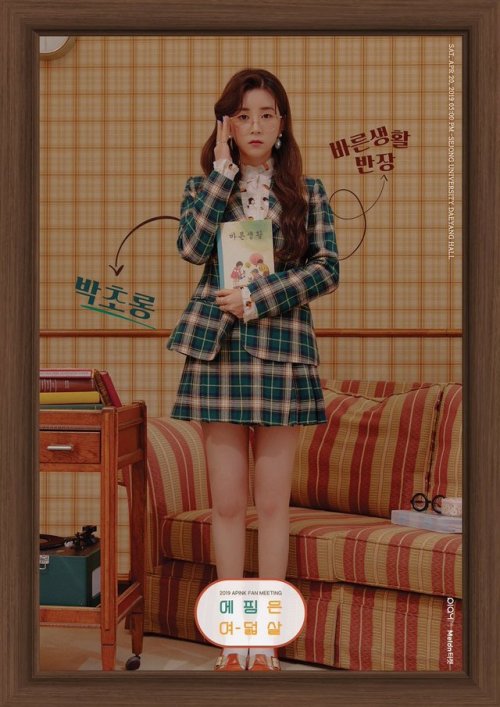 Chorong (A Pink) - 6th Panda Fanmeeting &lsquo;Apink is 8 years old&rsquo; Individual Poster