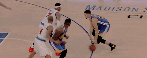 sports-and-everything-else:  When you have no idea how to defend Steph Curry   