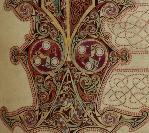 artofthedarkages:211r, Gospels, Cotton MS Nero D IV, British Library