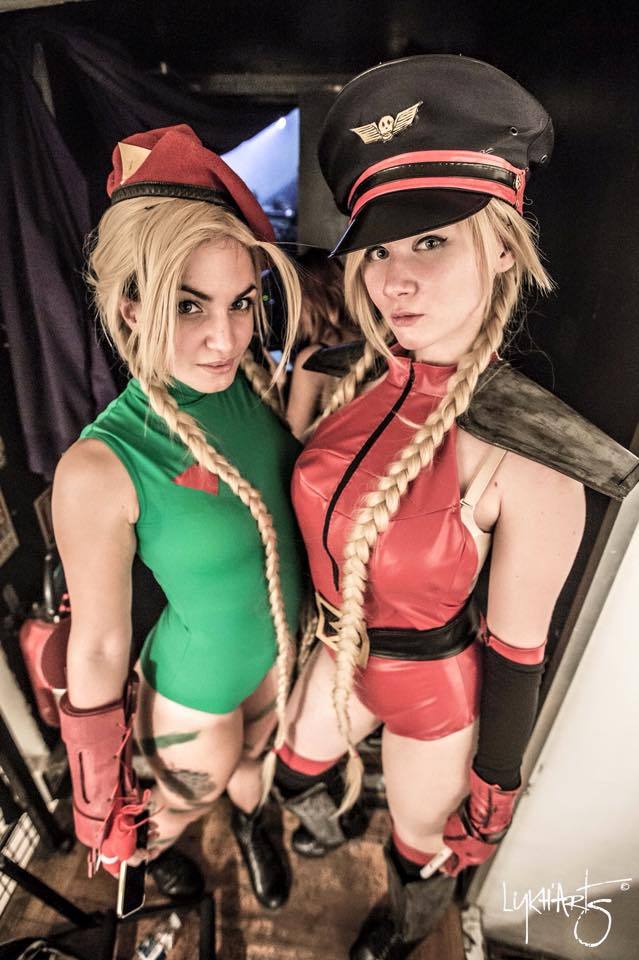 cosplayandgeekstuff:    Nuna Cosplay (France) as Cammy and   Aya cosplay  (France)