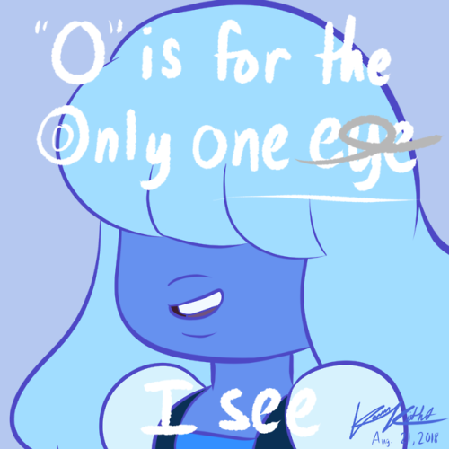 “’E’ is Even more than anyone that you adore can love…” (I don’t blame Lapis for getting this