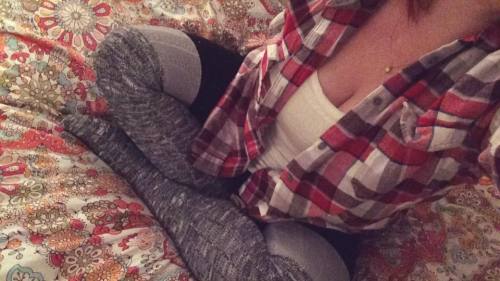 yesgingerprincessss:  It’s flannel season. adult photos