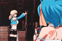 fairytailwitch:  Some Meganekko Fairy Tail Ladies in Fairy Tail (2014) Episode 31