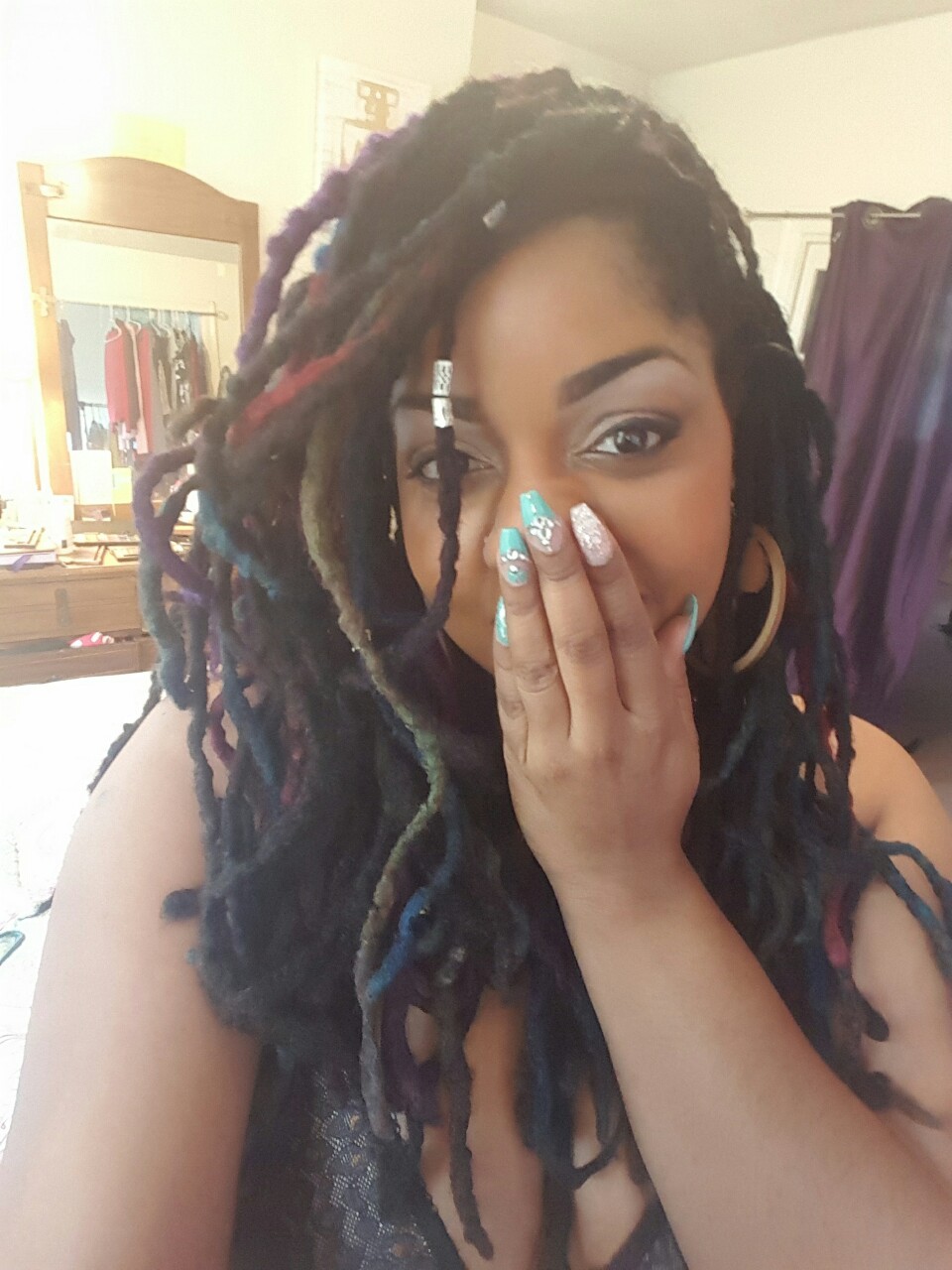 dynastylnoire:  solidoneblog:  dynastylnoire:  I felt pretty  So gorgeous!   Thank