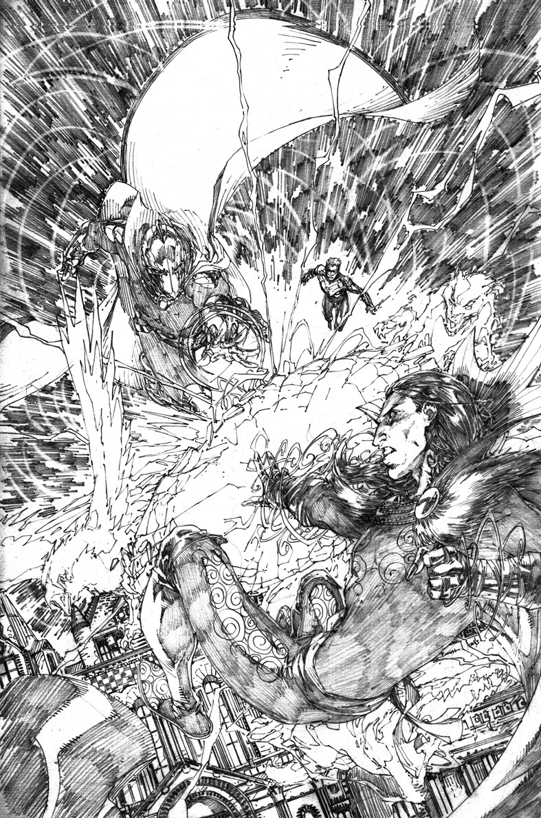 league-of-extraordinarycomics: Brett Booth #2
