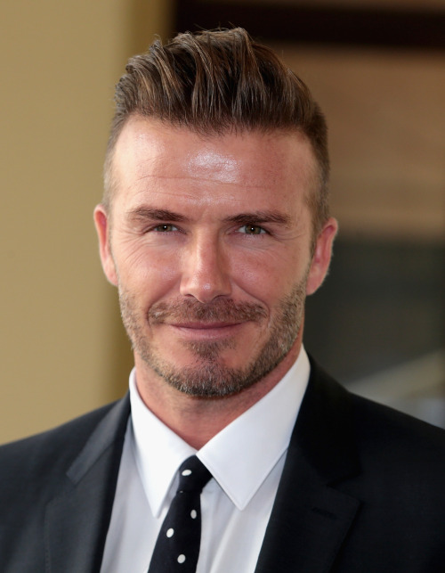 madridistaforever: David Beckham arrives at Buckingham Palace for the Queen’s Young Leaders Ev