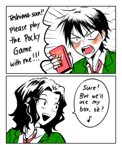 panicprince:  happy pocky day!! ???! 