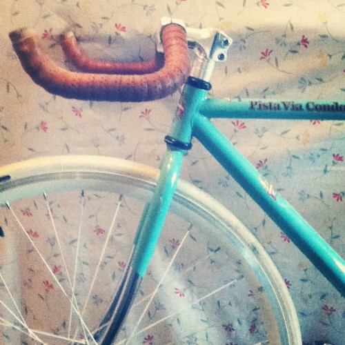 debelleschoses: #bianchi #fixedgear #pistaviacondotti