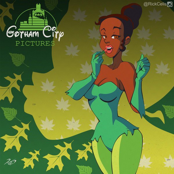 pr1nceshawn:  GOTHAM CITY PICTURES - Disney characters as DC Gotham characters (Elsa