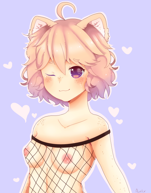 avelix-art:  random catgirl. 