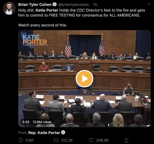 leepacey:everybody say thank you miss katie porter for potentially saving thousands of livesCongress