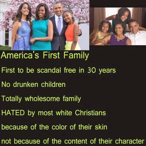 branbebo:phroyd:Decency In The White House!Brought to you by a Black American Family!PhroydHere for 