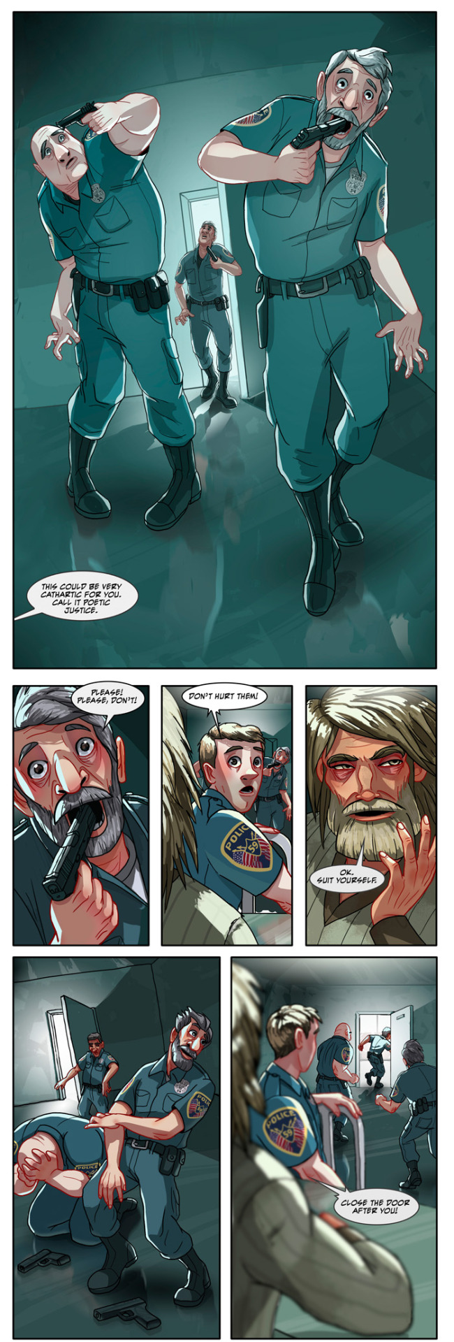 elcomics:  Hi friends. This is our new comics TEST. This one means a lot to us and