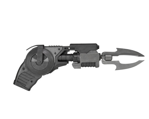 otlgaming:  BATMAN: ARKHAM ORIGINS GRAPNEL GUN REPLICA AVAILABLE FOR PRE-ORDER AT GAMESTOP Batman fans may be interested to know that GameStop has this replica of the Dark Knight’s Grapnel Gun from the upcoming Batman: Arkham Origins video game up for