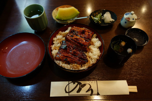 あつみ うな丼 by m-louis on Flickr.