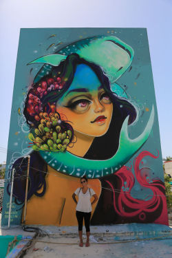 asylum-art:  Street Artists Cover Mexican Island In Murals To Help Save Sharks And Manta Rays - PangeaSeed In collaboration with 1xRUN, Residencia Gorila, World Art Destinations and Juxtapoz Latin America, PangeaSeed are pleased to share with you the