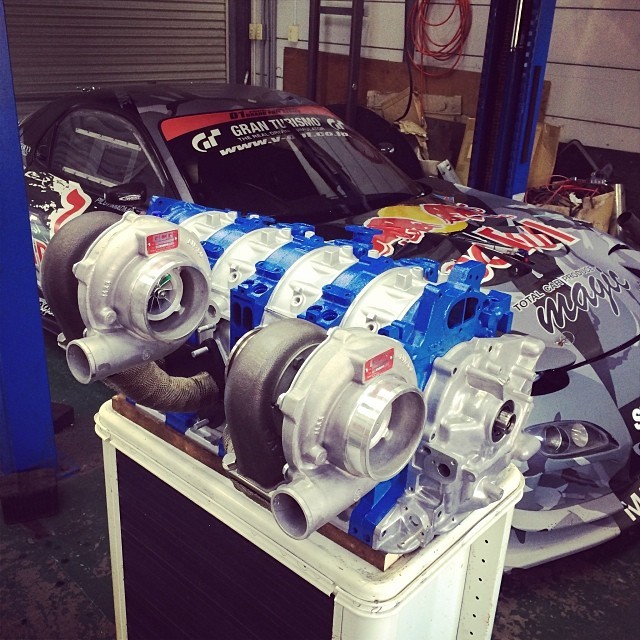 moustacherides:  Engine that’s going into Mad Mikes Japbul 