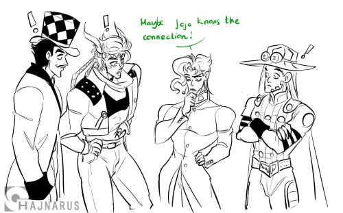 Do You Remember When Kak Called Jotaro Jojo? ;v; Also, Its Kinda Nice To Know That Kaks Called Zeppeli