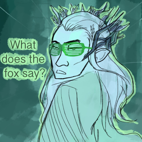 ladyspookypants:hattedhedgehog:I DON’T KNOWThat goddamn fox video + Thrandy in obligatory shutter-sh