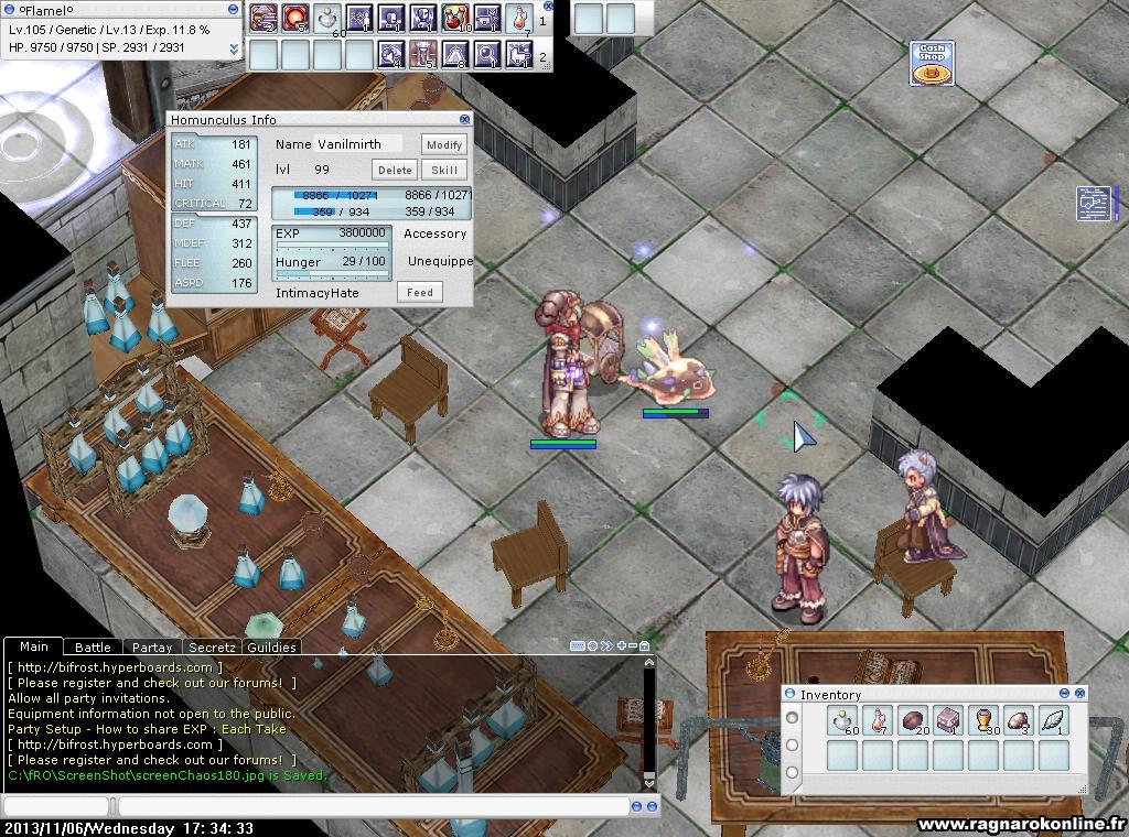 Flamel got his Sera last night!This featured me yelling in our RaidCall channel at