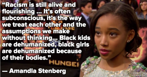 micdotcom:Amandla Stenberg is showing a generation of black kids how to shut down racist trolls 