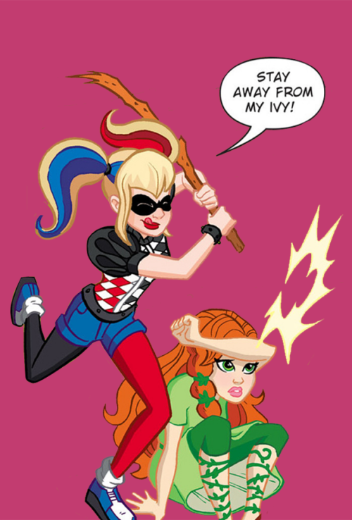 chaos-defies-imagination:Harley and Ivy - DC Super Hero Girls