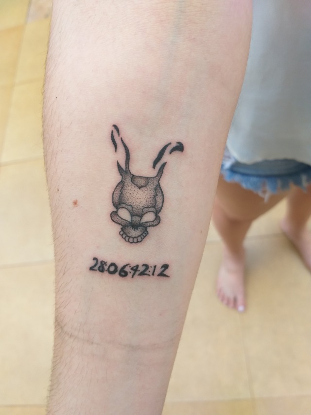 donnie darko tattoo on Tumblr