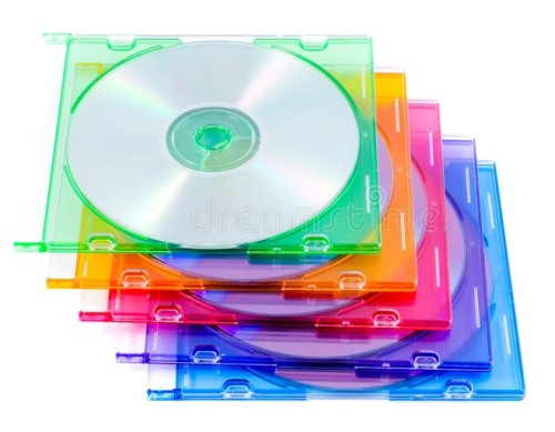 Porn photo y2k-90s:Colored CD Jewel Cases