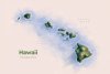 Shaded relief maps of Hawaii, the Aloha State.
by @verygoodmaps