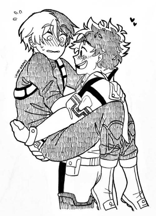 shima-draws:Tfw your boyfriend is probably strong enough to carry you with just one arm and you swoo