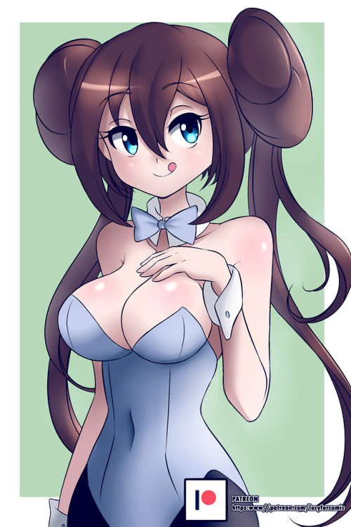 Mei/Rosa in bunny suit, i really love Mei, is my second favorite pokegirl!Support me on patreon for 