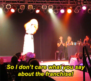 scatterthetwinks:  biancahaylock:  This warms my heart (x)   QUEENS SUPPORTING QUEENS