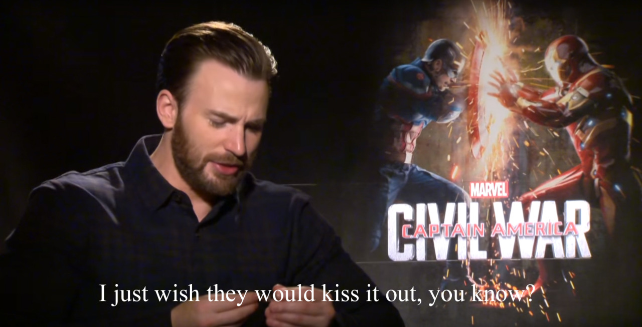 ironmess:  groovycrusadeperson: ironmess:  the russo brothers: so chris do you have