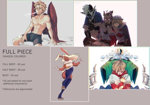 hellodaekko:Howdy my commissions are open! rbs are appreciated :-)