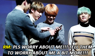 bangthebae:  members messing with namjoon and he finally pissed off // trans